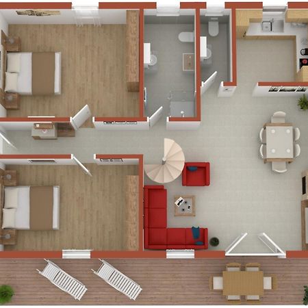 Haus Himmelblau Am Jabeler See Екстер'єр фото